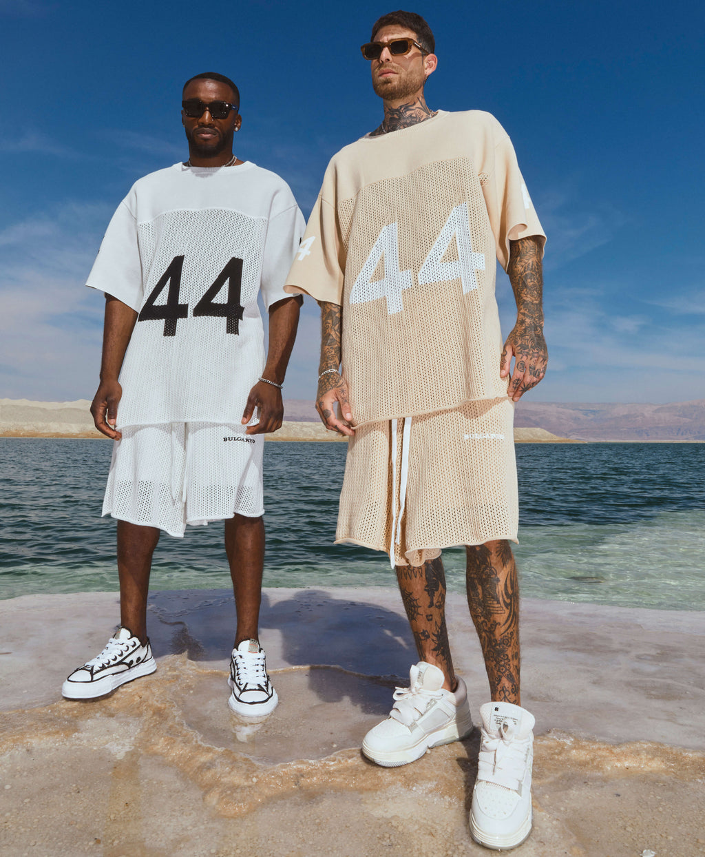 KNITTED SUMMER SET CREAM
