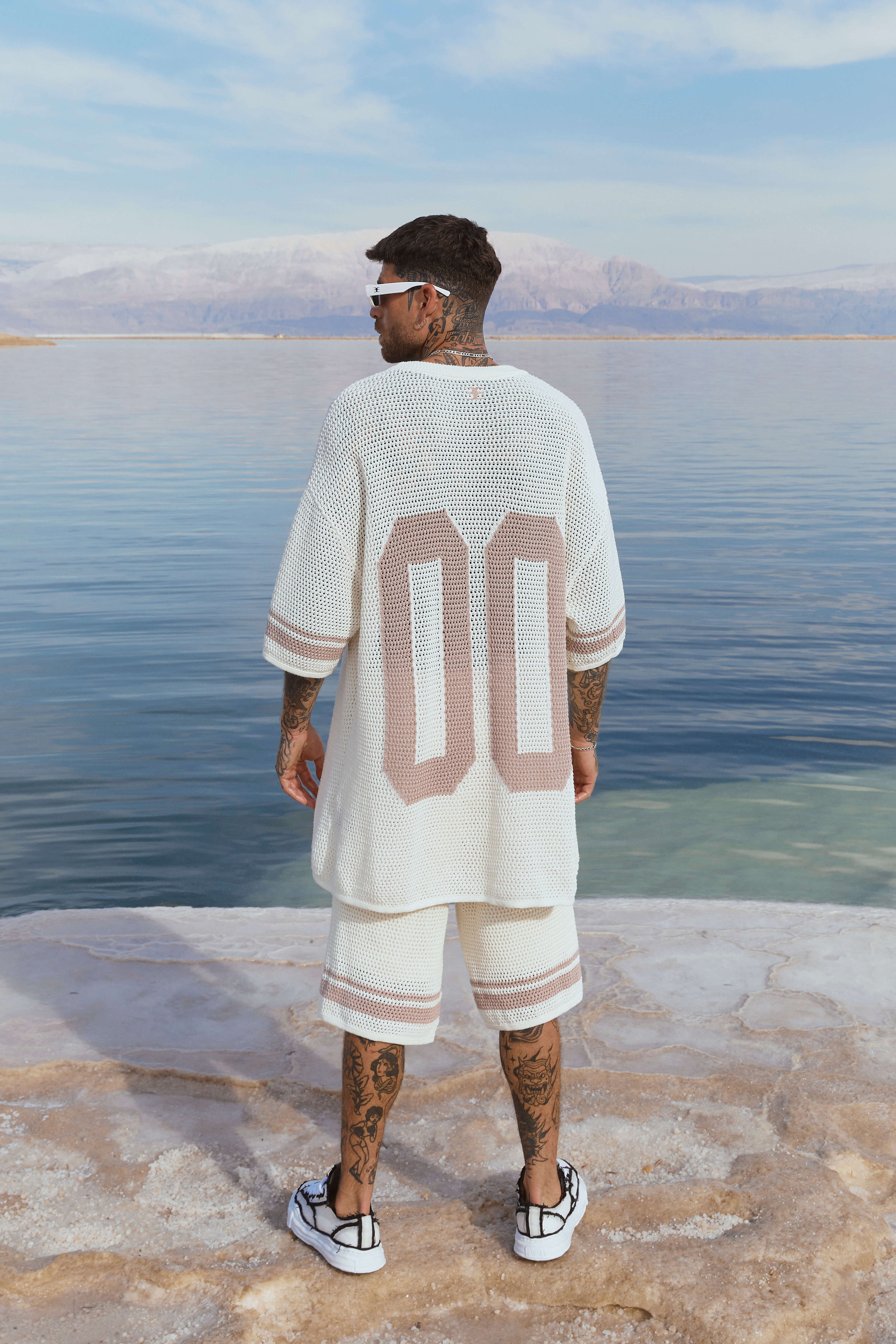 KNITTED T - B6            CREAM
