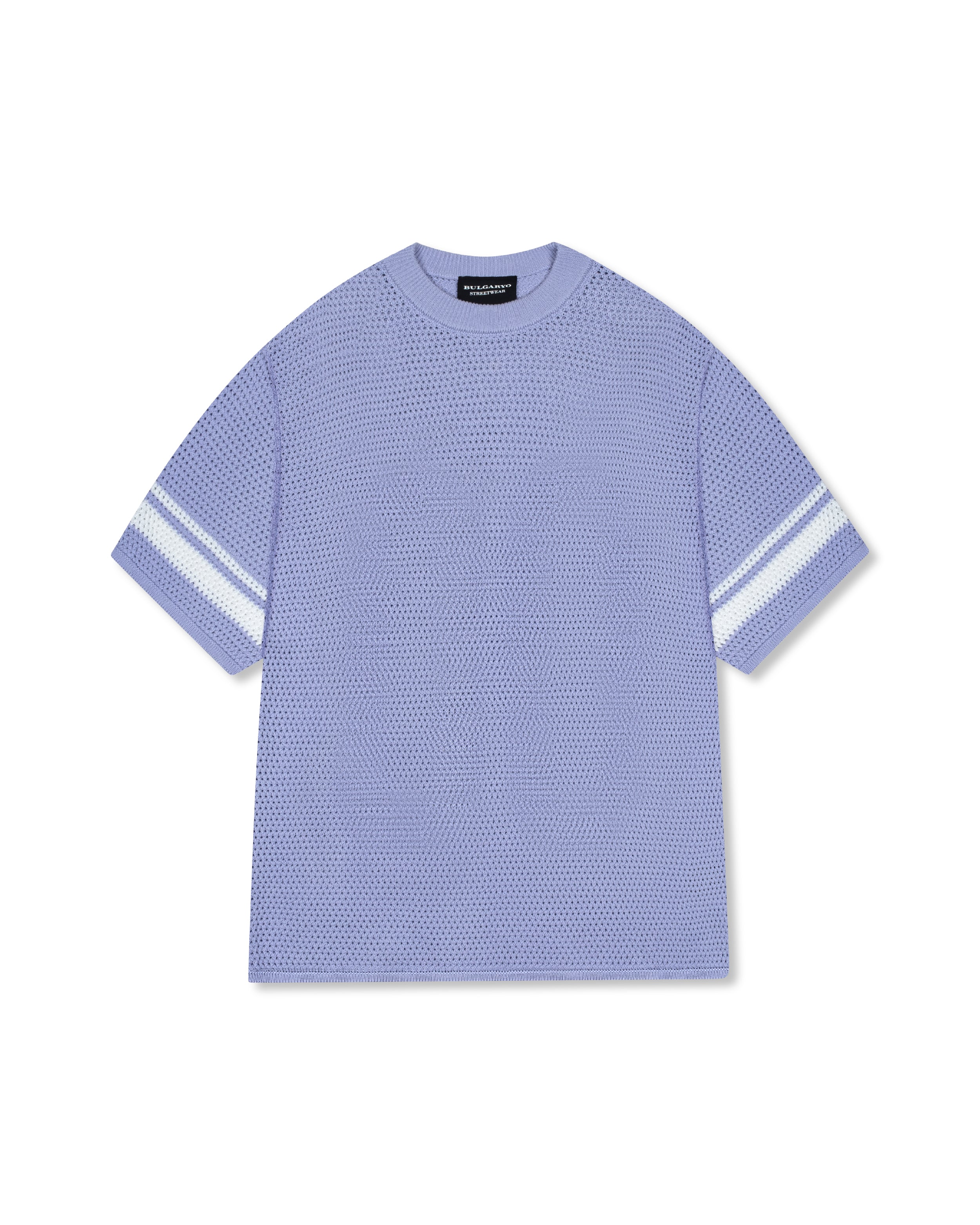 KNITTED T - B6            PURPLE