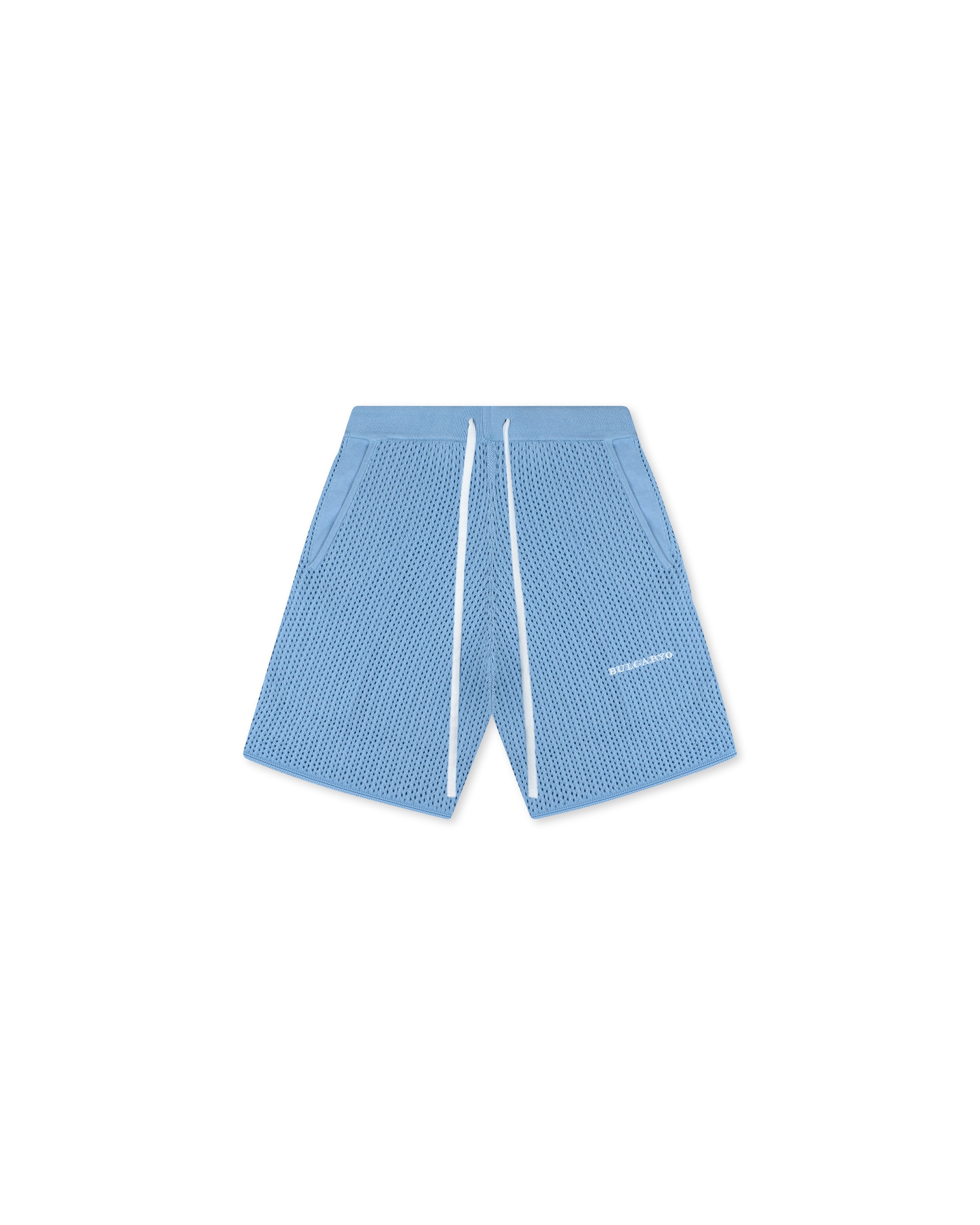 KNITTED SUMMER SET BLUE