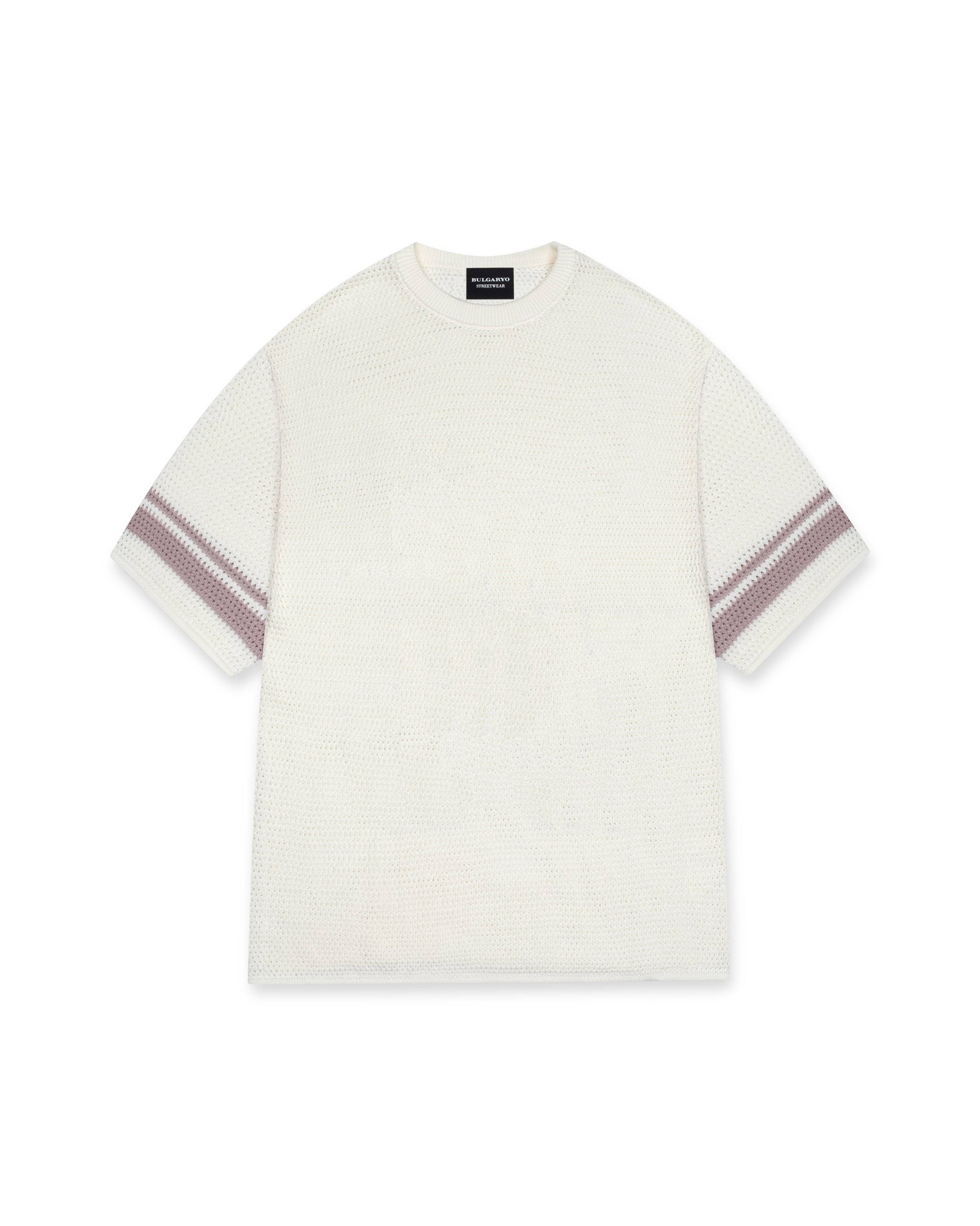 KNITTED T - B6            CREAM