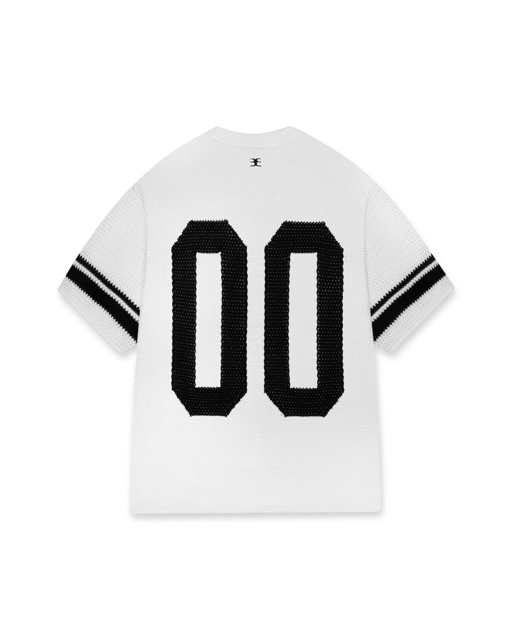 KNITTED T - B6            WHITE